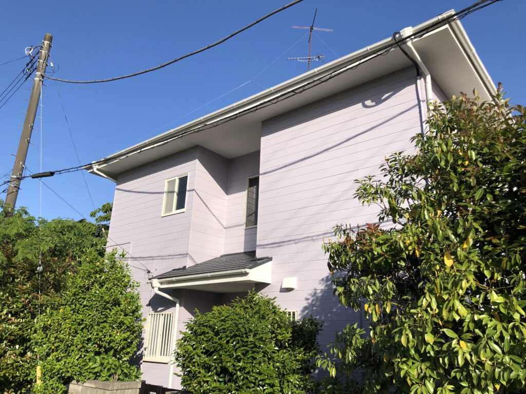 長生郡S様邸　外壁・屋根塗装工事の施工後