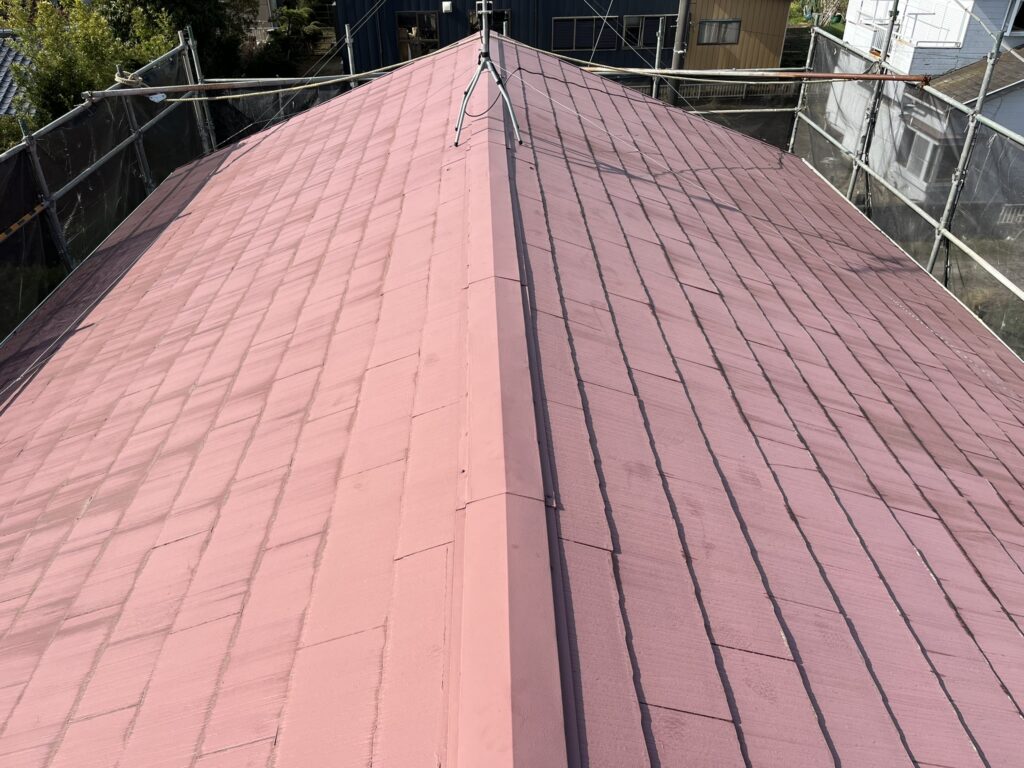 大網白里市南横川 H様邸 屋根カバー工法の施工前