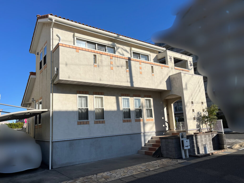 大網白里市S様邸 外壁・付帯部塗装、屋根工事の施工前