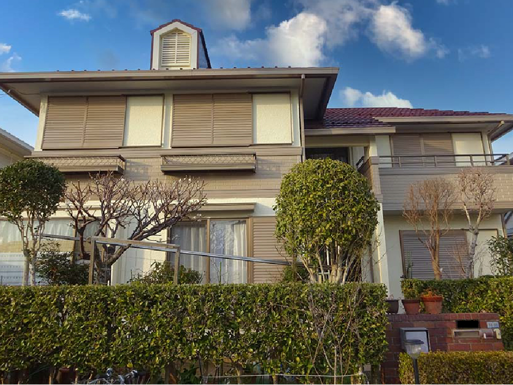 大網白里市　F様邸　外壁・屋根塗装工事