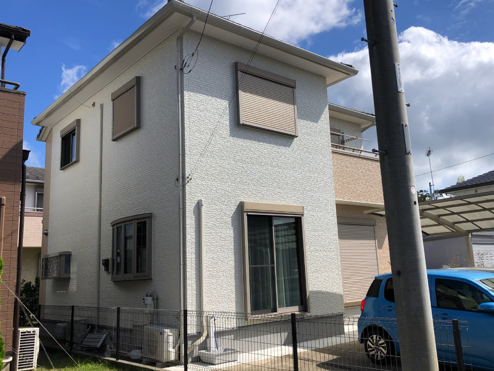 大網白里市　H様邸　外壁塗装工事