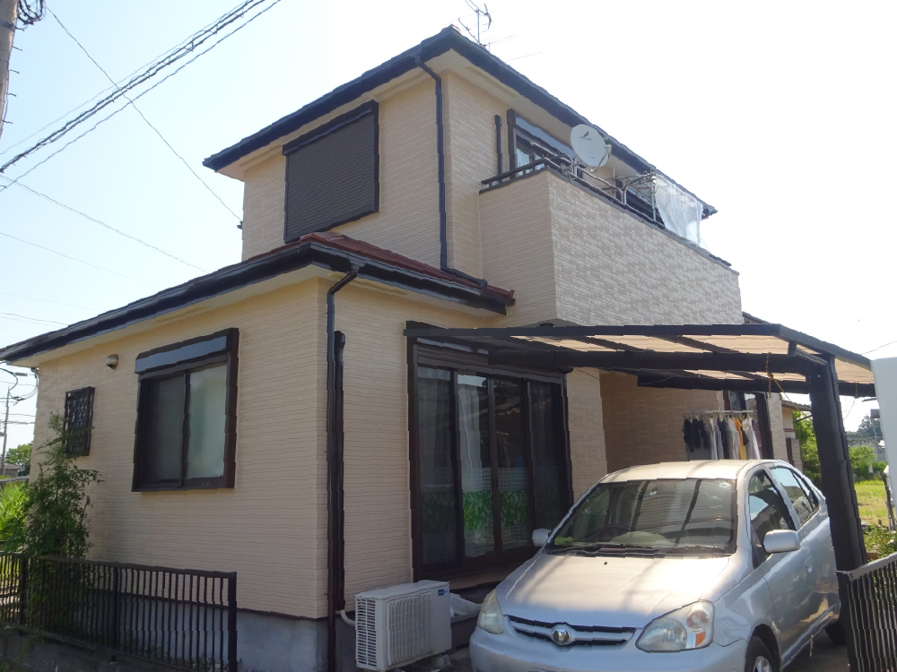 大網白里市　S様邸　外壁・屋根塗装工事