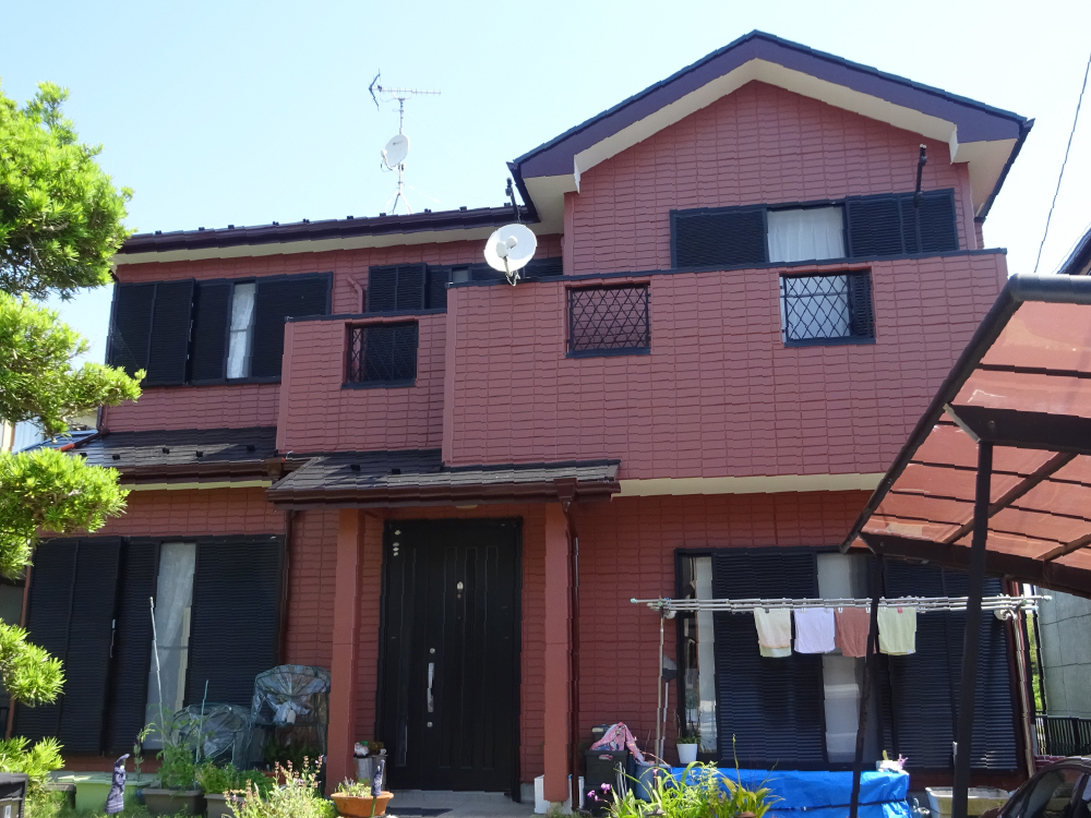 大網白里市　M様邸 外壁・屋根塗装工事