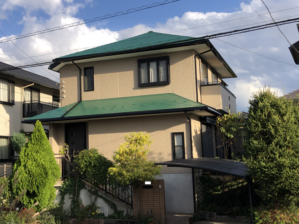 大網白里市　N様邸　外壁・屋根塗装工事