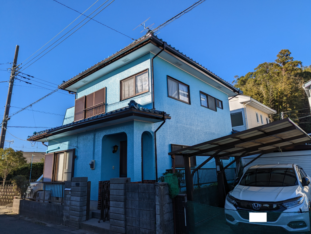 大網白里市　M様邸　外壁塗装工事