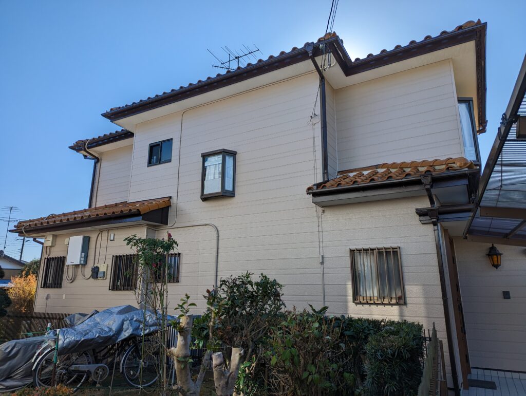 茂原市　I様邸　外壁塗装工事