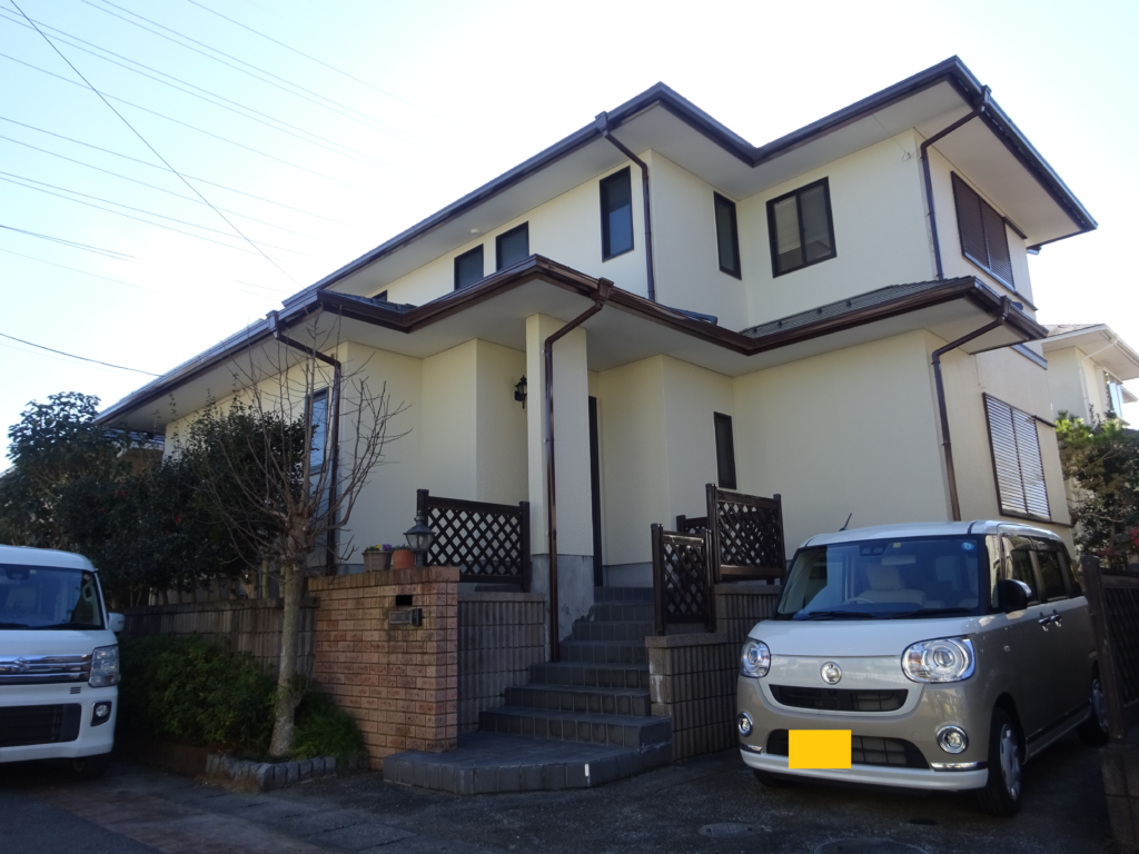 大網白里市　O様邸　外壁・屋根塗装工事