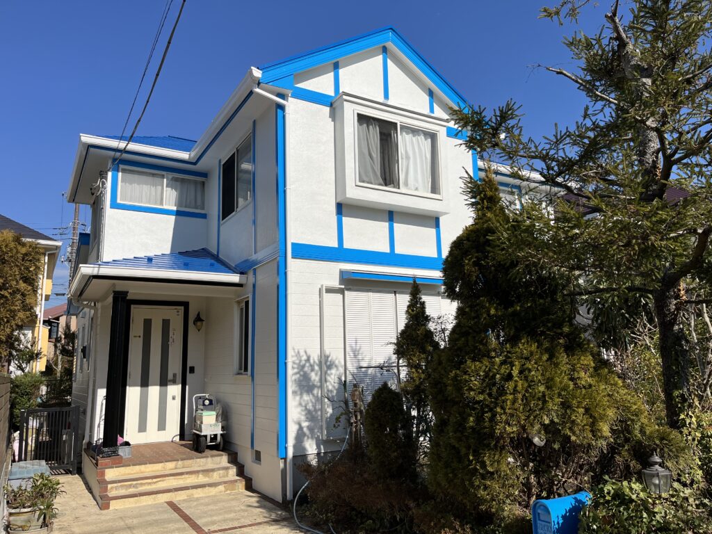 大網白里市　M様邸　外壁・屋根塗装工事　