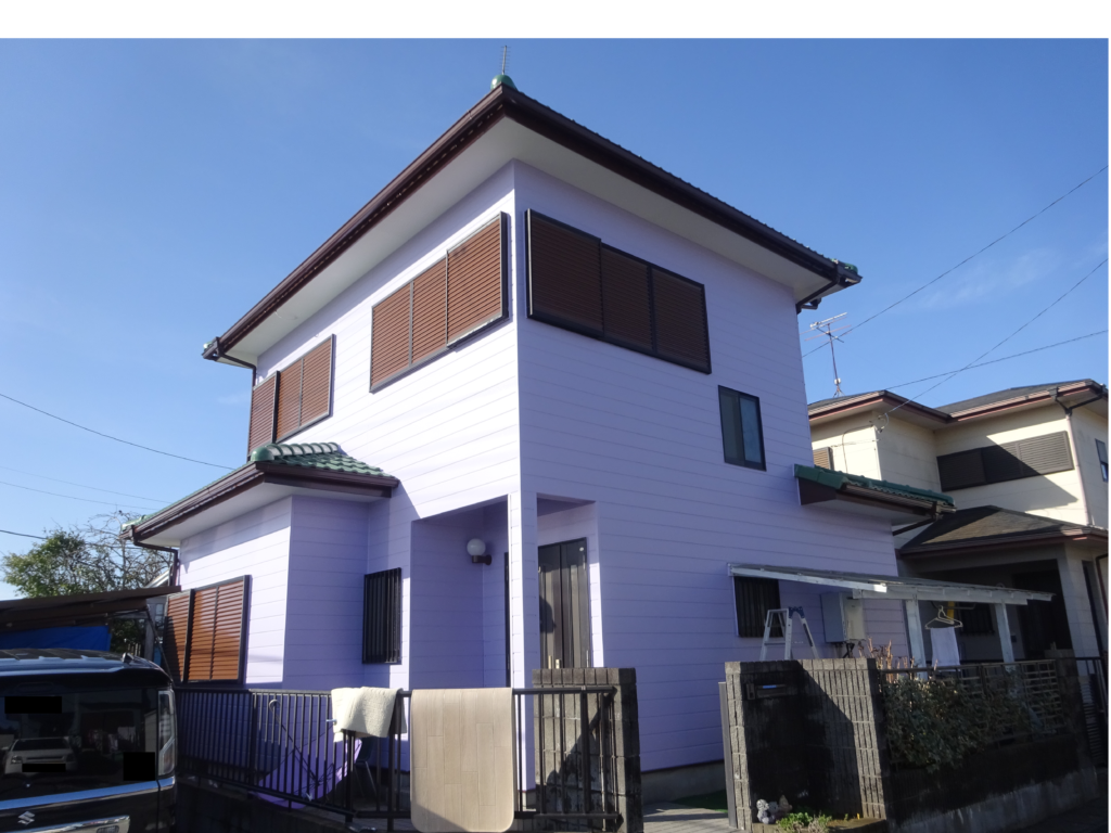 茂原市　Ｗ様邸　外壁・屋根塗装工事