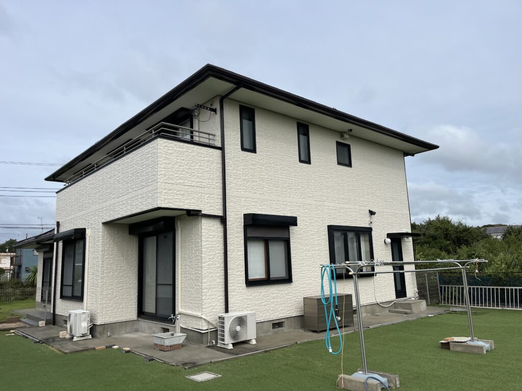 大網白里市　Ｅ様邸　外壁・屋根・他塗装工事
