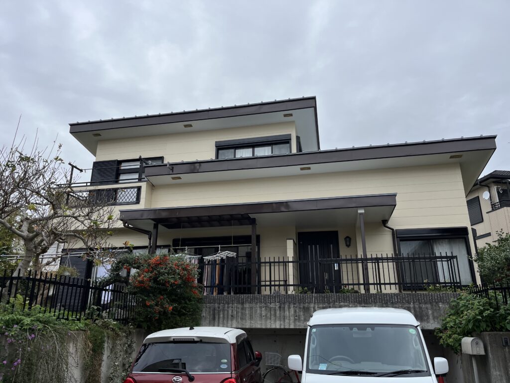 船橋市　Ｉ様邸　外壁・屋根・他塗装工事