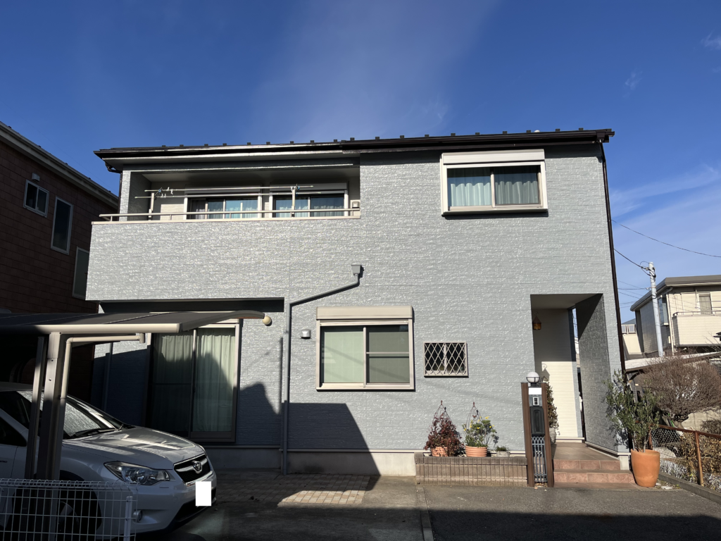 習志野市　W様邸　外壁・屋根・他塗装工事