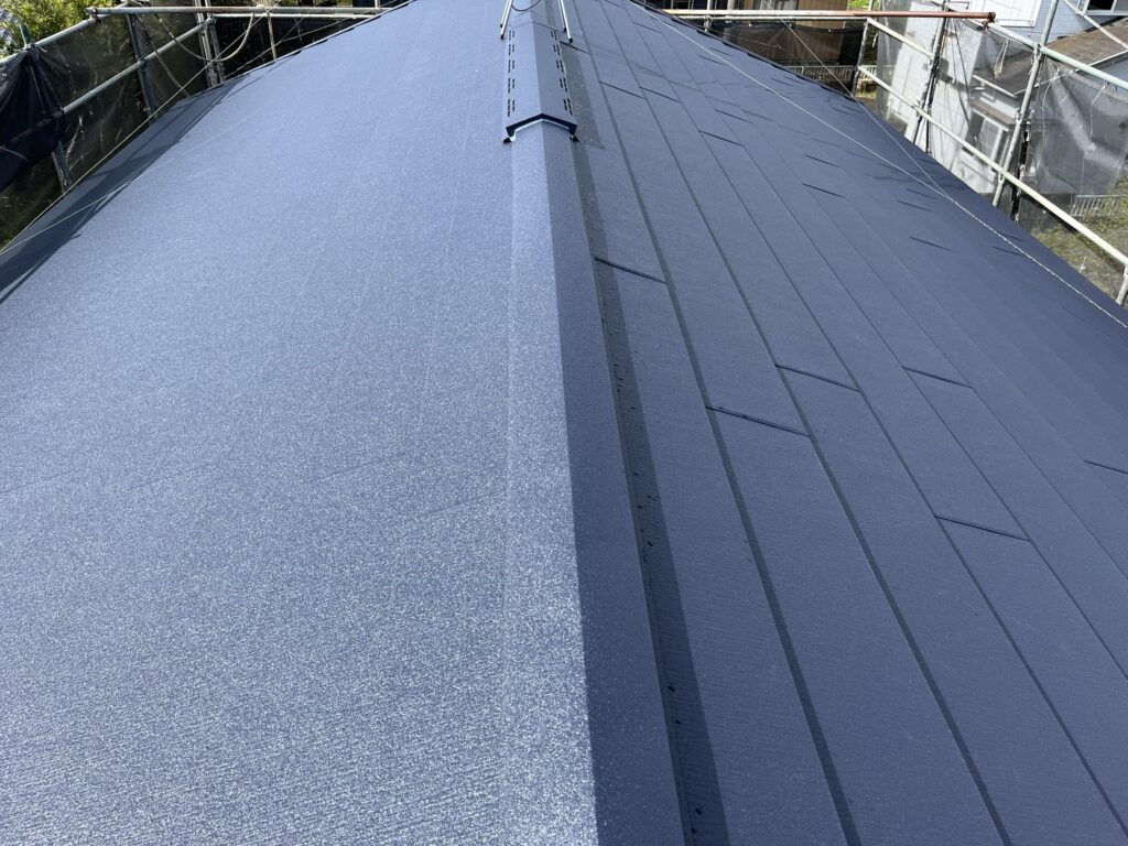 大網白里市　南横川　 H様邸　 屋根カバー工法