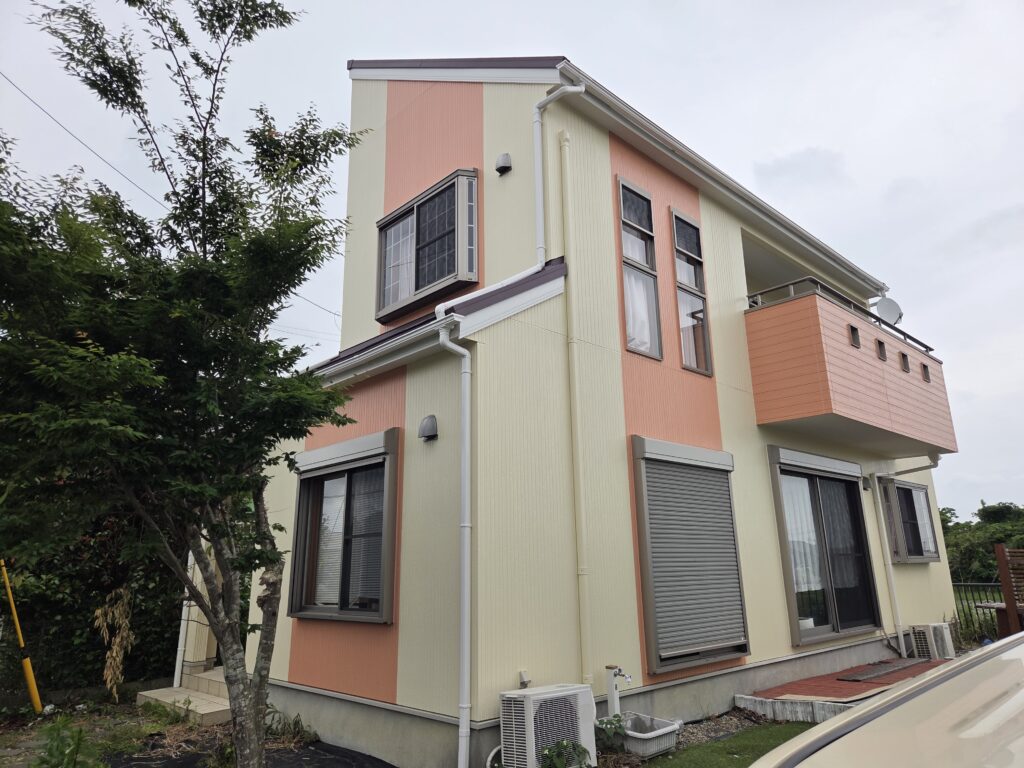 大網白里市　ながた野　T様邸　外壁、付帯部塗装工事・屋根カバー工法