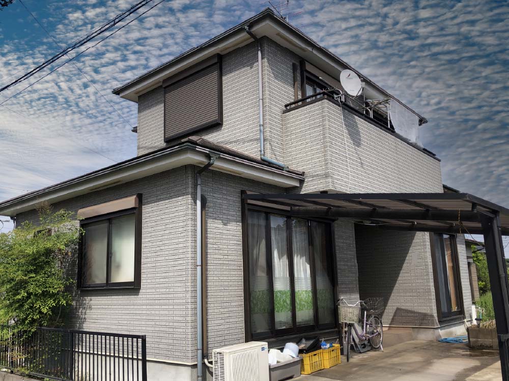 大網白里市　S様邸　外壁・屋根塗装工事