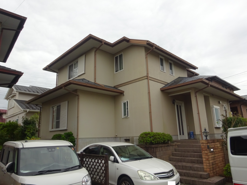 大網白里市　E様邸　外壁・屋根塗装工事