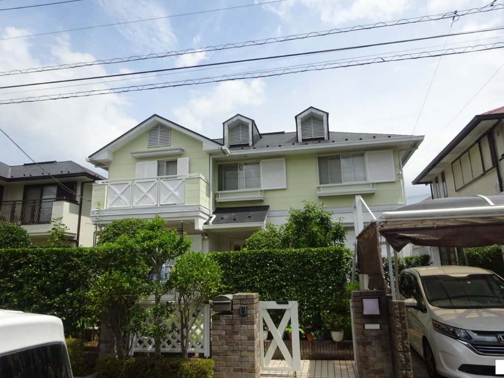 大網白里市　I様邸　外壁・屋根塗装工事