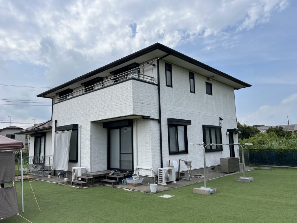 大網白里市　Ｅ様邸　外壁・屋根・他塗装工事