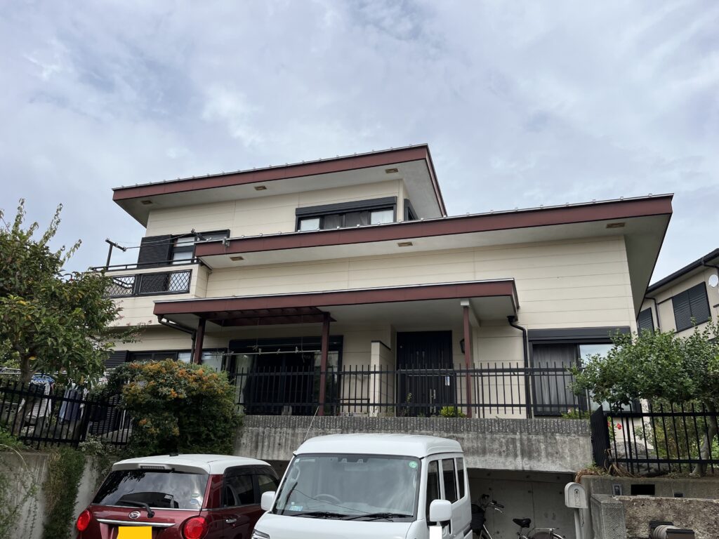 船橋市　Ｉ様邸　外壁・屋根・他塗装工事