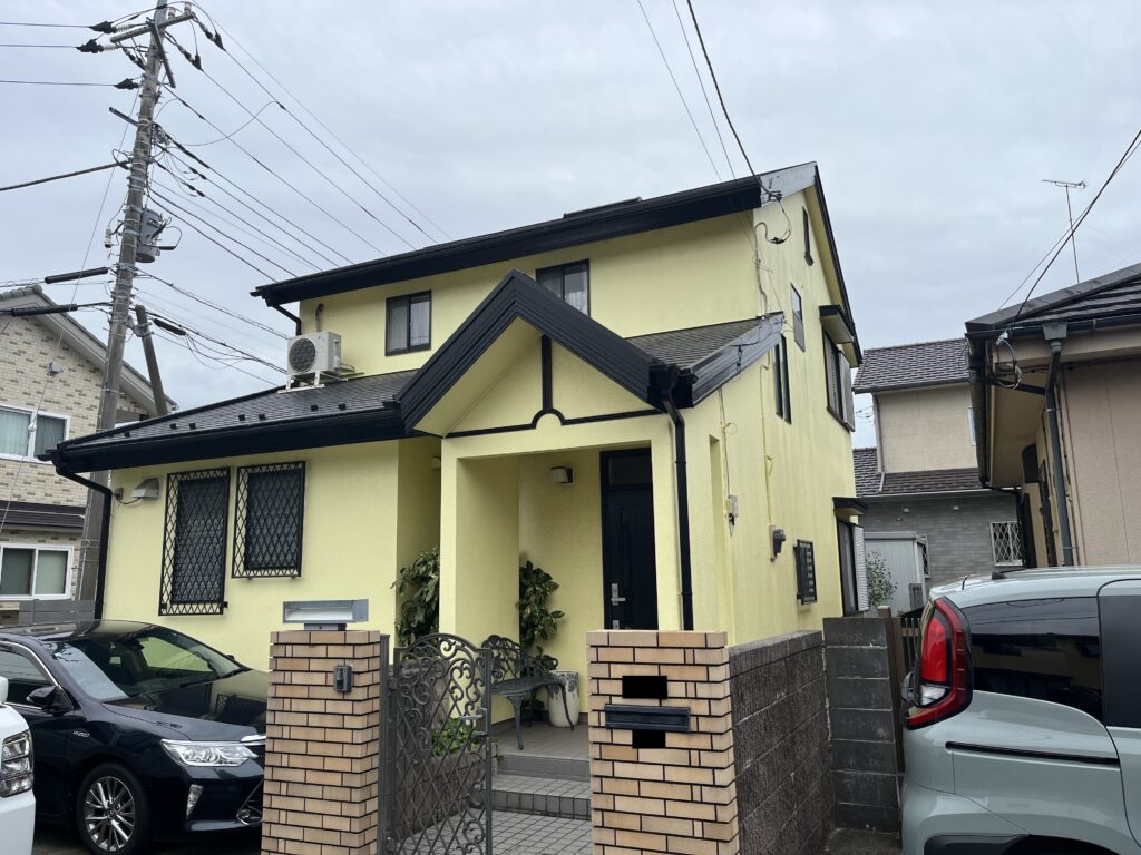 大網白里市　Ｓ様邸　外壁・屋根・他塗装工事