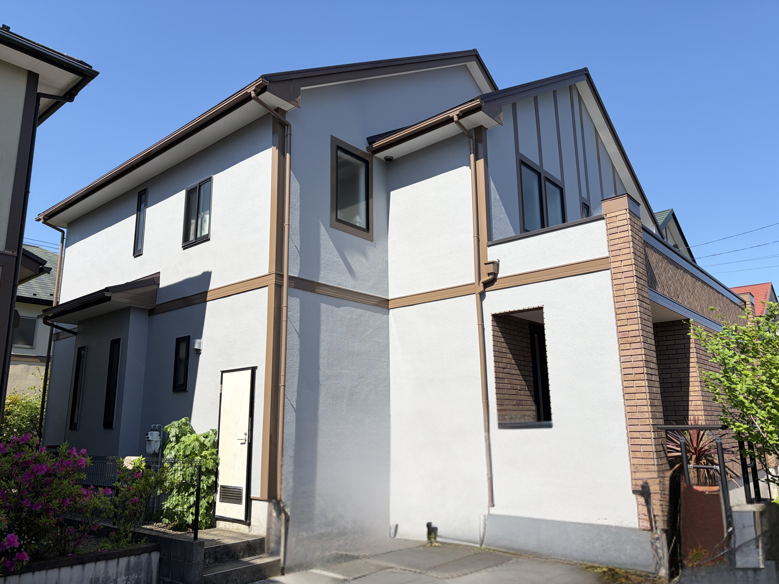 大網白里市　みやこ野　T様邸　外壁、付帯部塗装、屋根工事