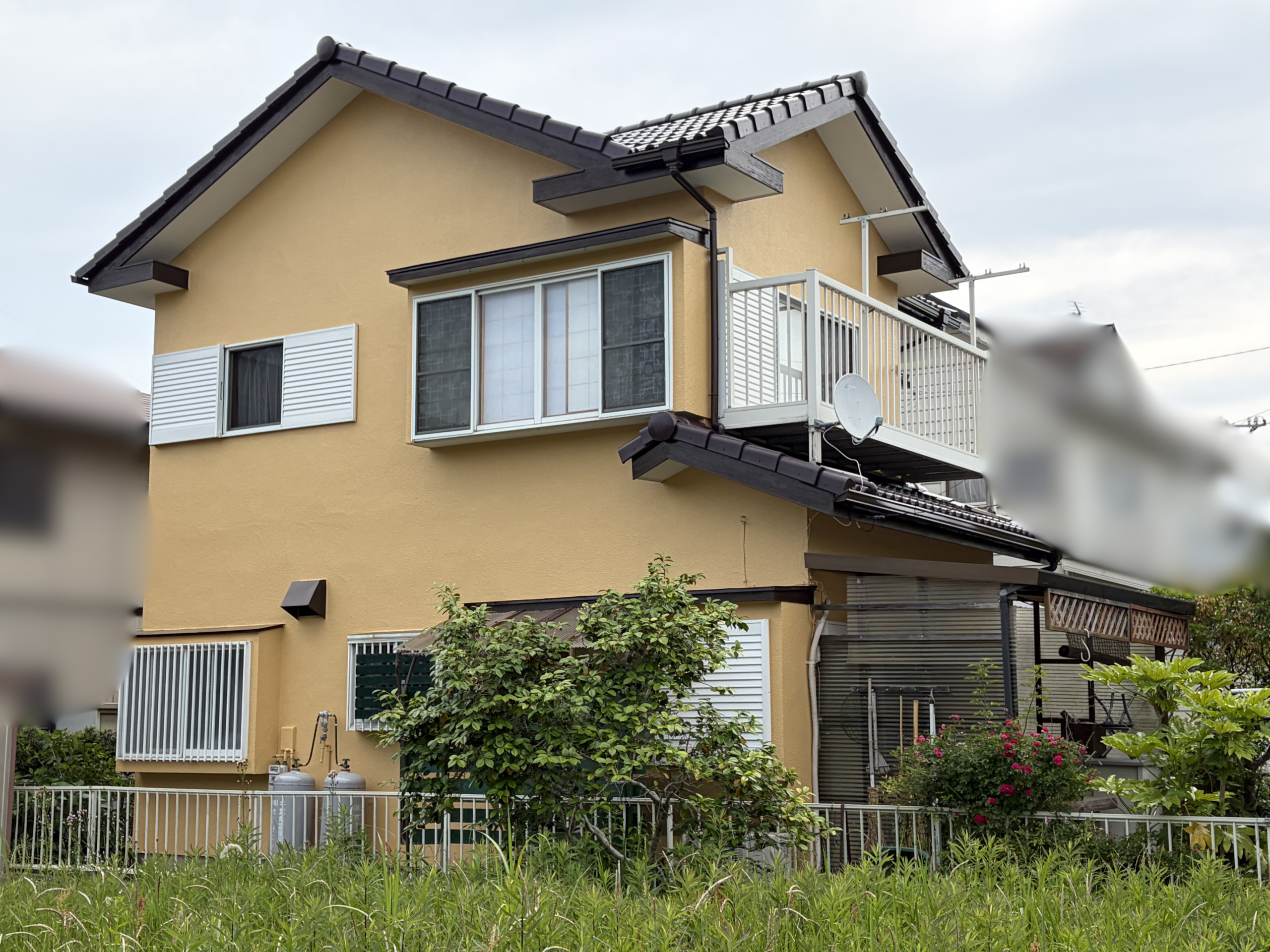 大網白里市　南横川　T様邸　外壁、屋根、付帯部塗装工事