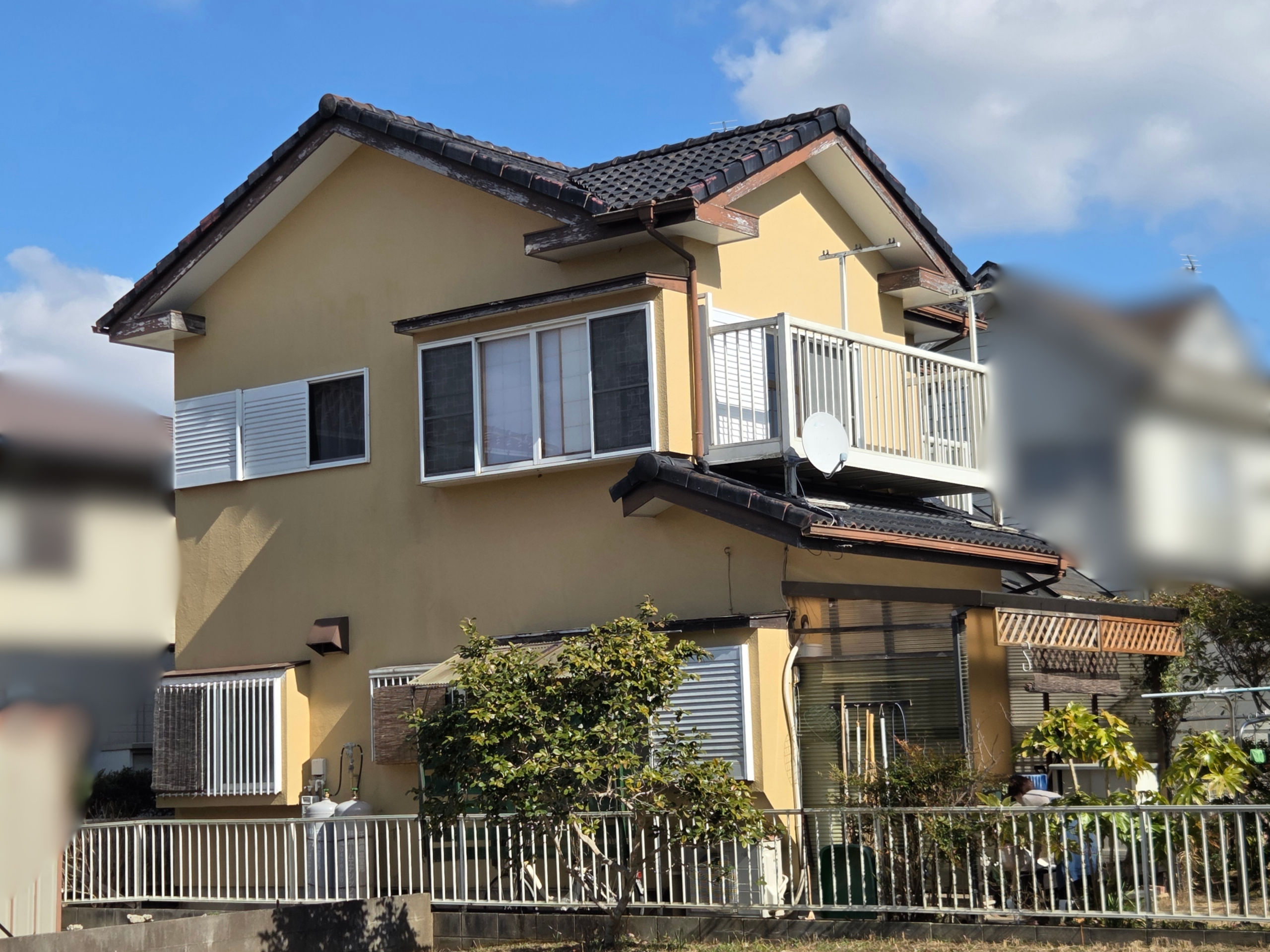 大網白里市　南横川　T様邸　外壁、屋根、付帯部塗装工事