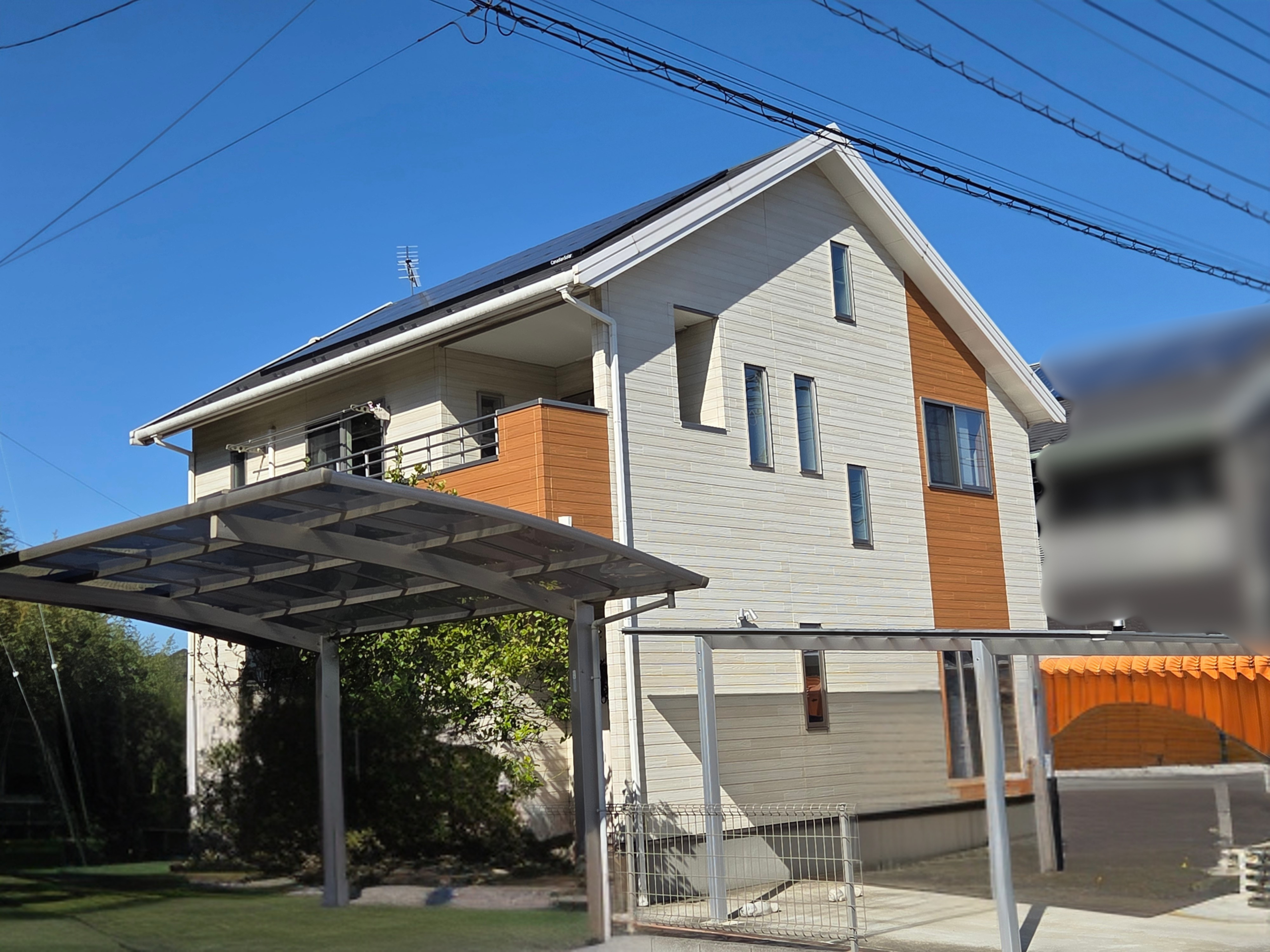 大網白里市　みどりが丘　T様邸　外壁、屋根、付帯部塗装工事