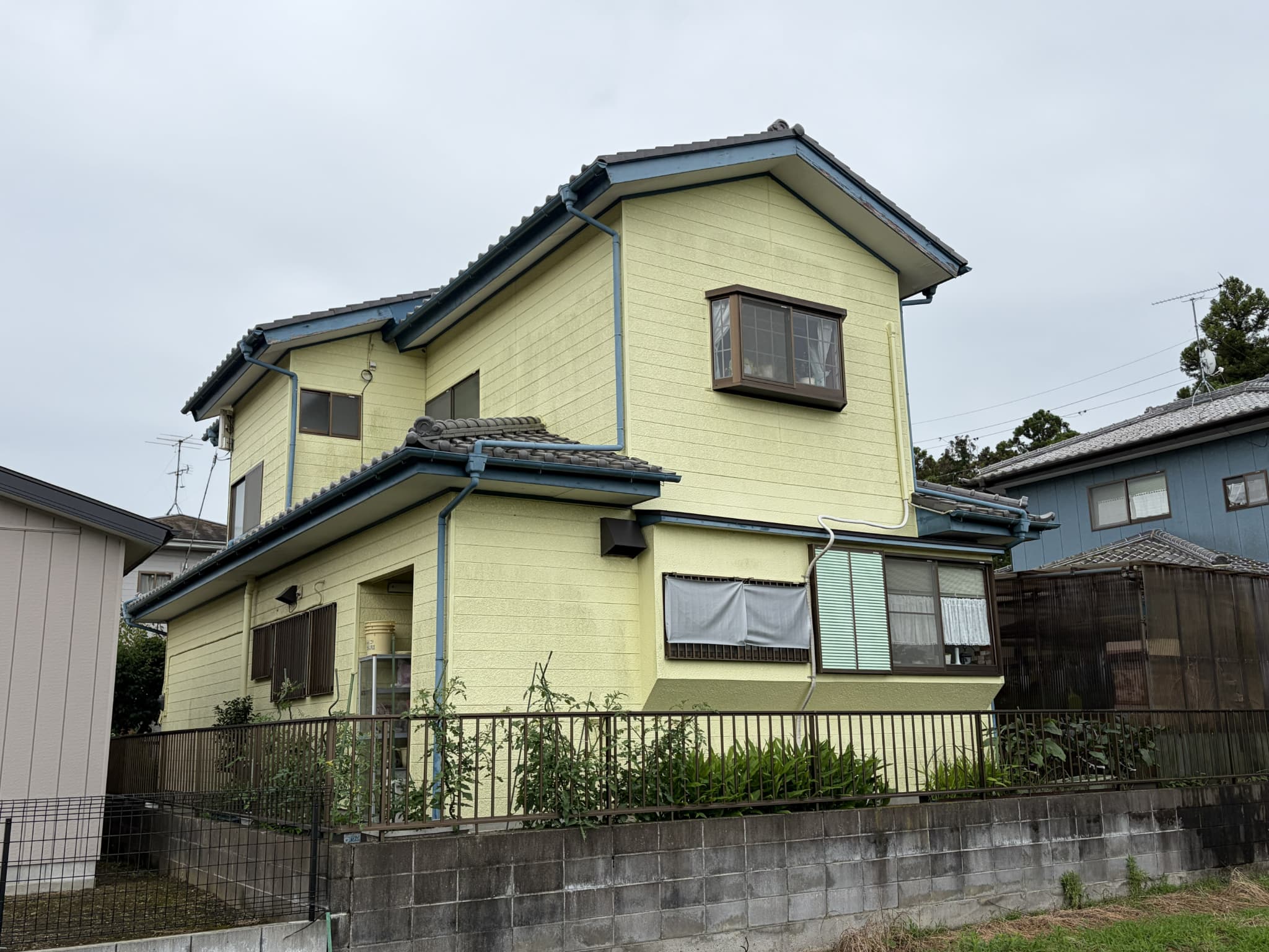 大網白里市　北横川　O様邸　外壁、付帯部塗装工事