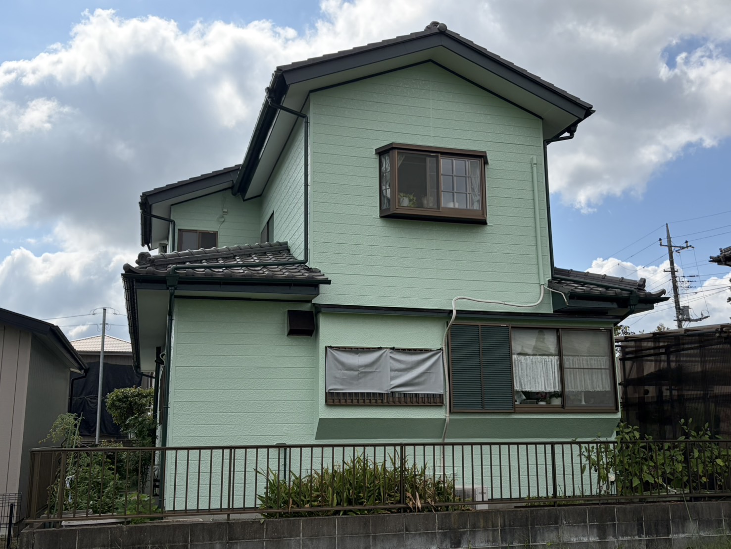 大網白里市　北横川　O様邸　外壁、付帯部塗装工事