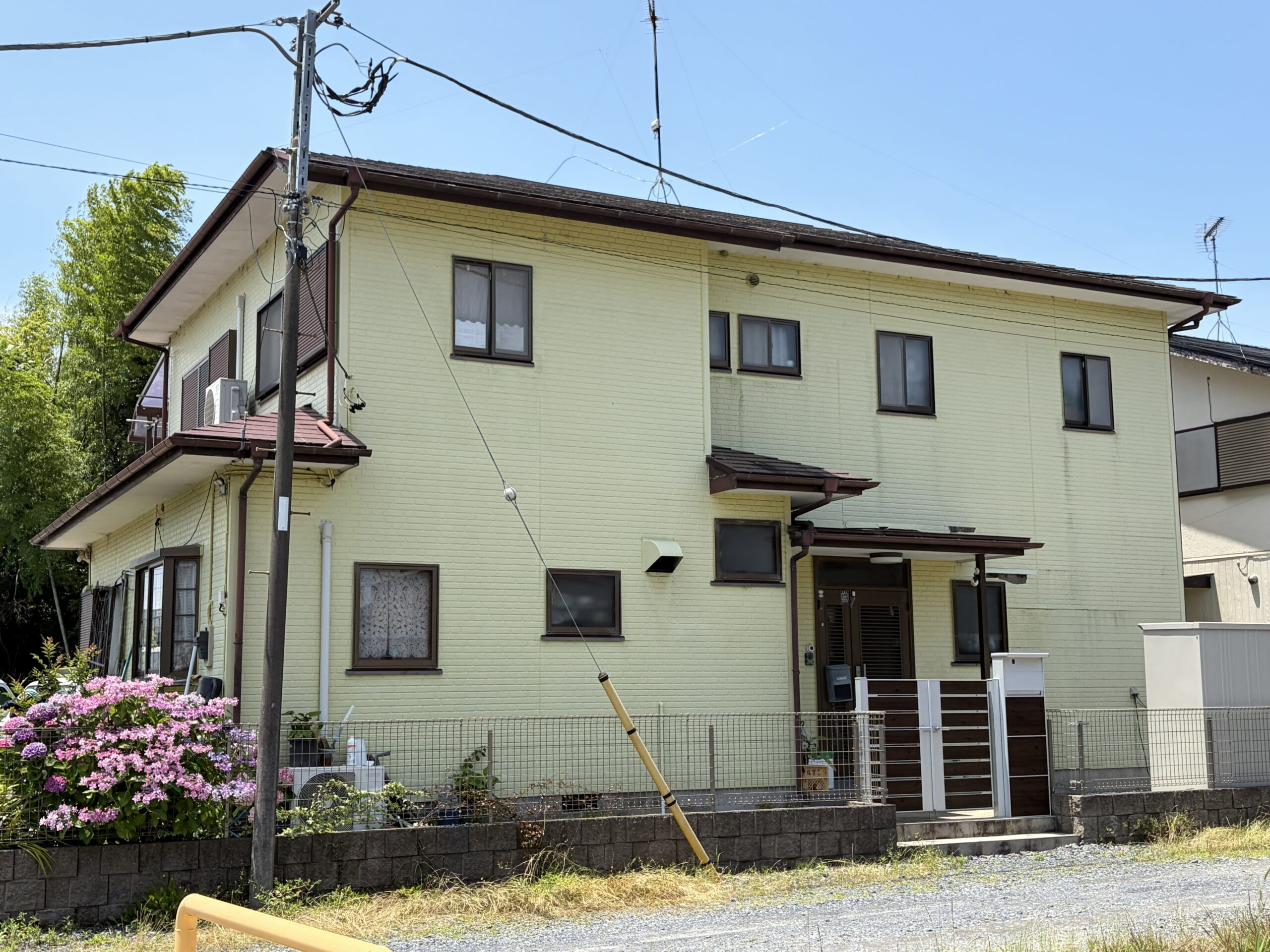 大網白里市　北飯塚　H様邸　外壁・屋根塗装工事　