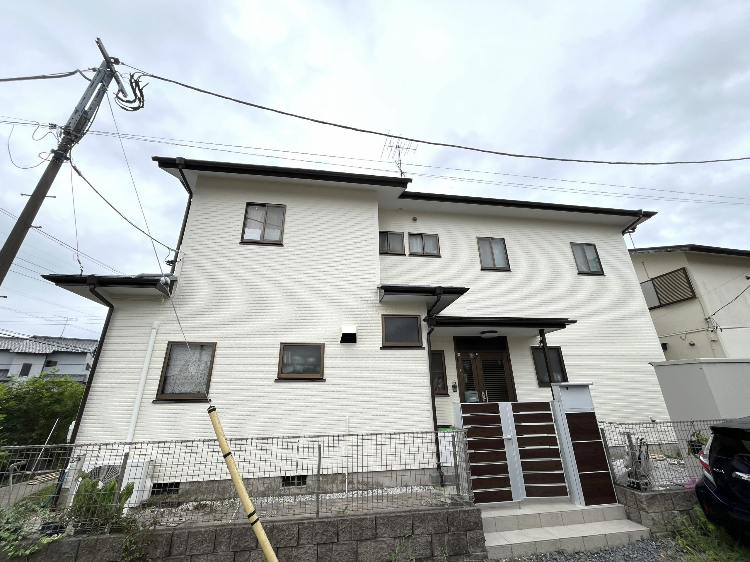 大網白里市　北飯塚　H様邸　外壁・屋根塗装工事　